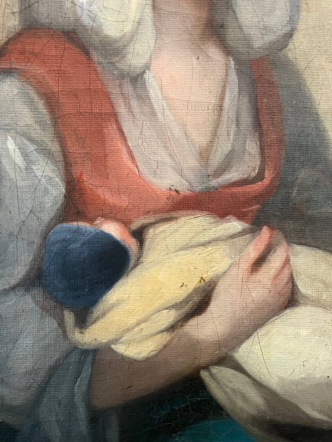 Mother and child, 19th century Italy