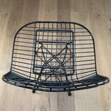 Set of 4 vintage black Eames chairs