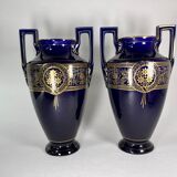 Vase Amphora Boch Frères Keramis 1890