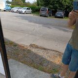 Antique Louis Philippe mirror 143/84 cm