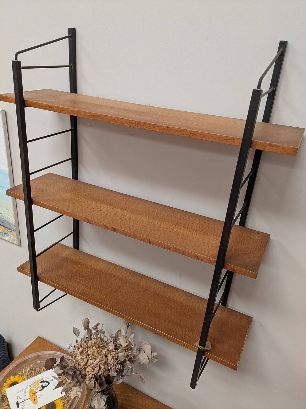 Vintage wall shelf