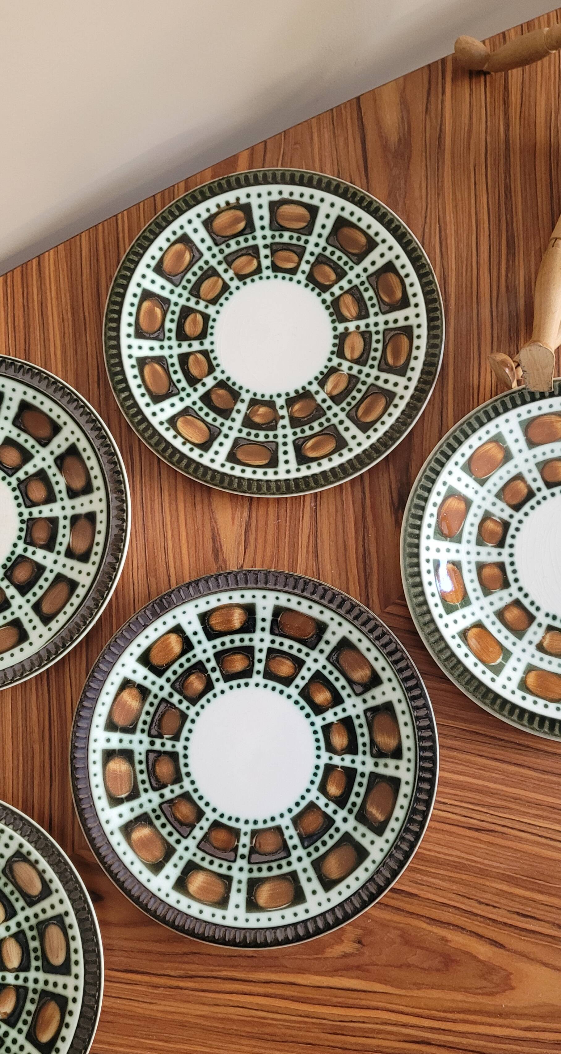 Set 6 assiettes Bernadette Boch