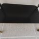 Vintage all-purpose piece of furniture from the 70s on casters with two shelves
