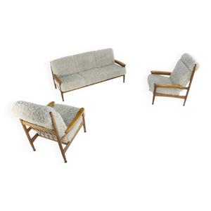 Ensemble canapé design - fauteuils