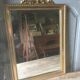 Miroir doré de style Napoleon III 70x46cm