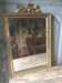 Golden mirror in Napoleon III style 70x46cm