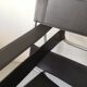 Wassily armchair by Marcel Breuer in black leather, Bauhaus 1970