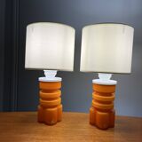 Pair of Ström lamps