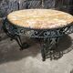 Marble living room side table