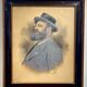 Old painting, portrait of a gentleman signed and dated 1907