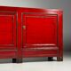 Chinese sideboard red