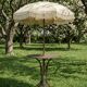 Table de jardin Eiffel en fer forgé riveté du XIXe