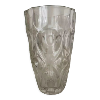 Vase vintage 1960 en verre