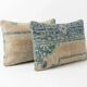 Set of 2 vintage Turkish cushion covers 41x61 cm