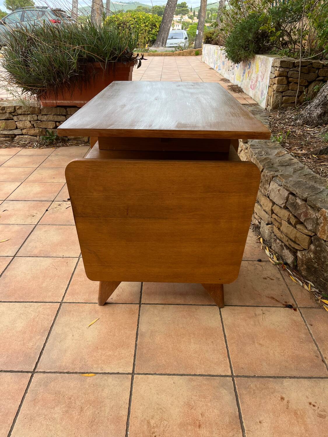 SAM oak desk from the 50s
