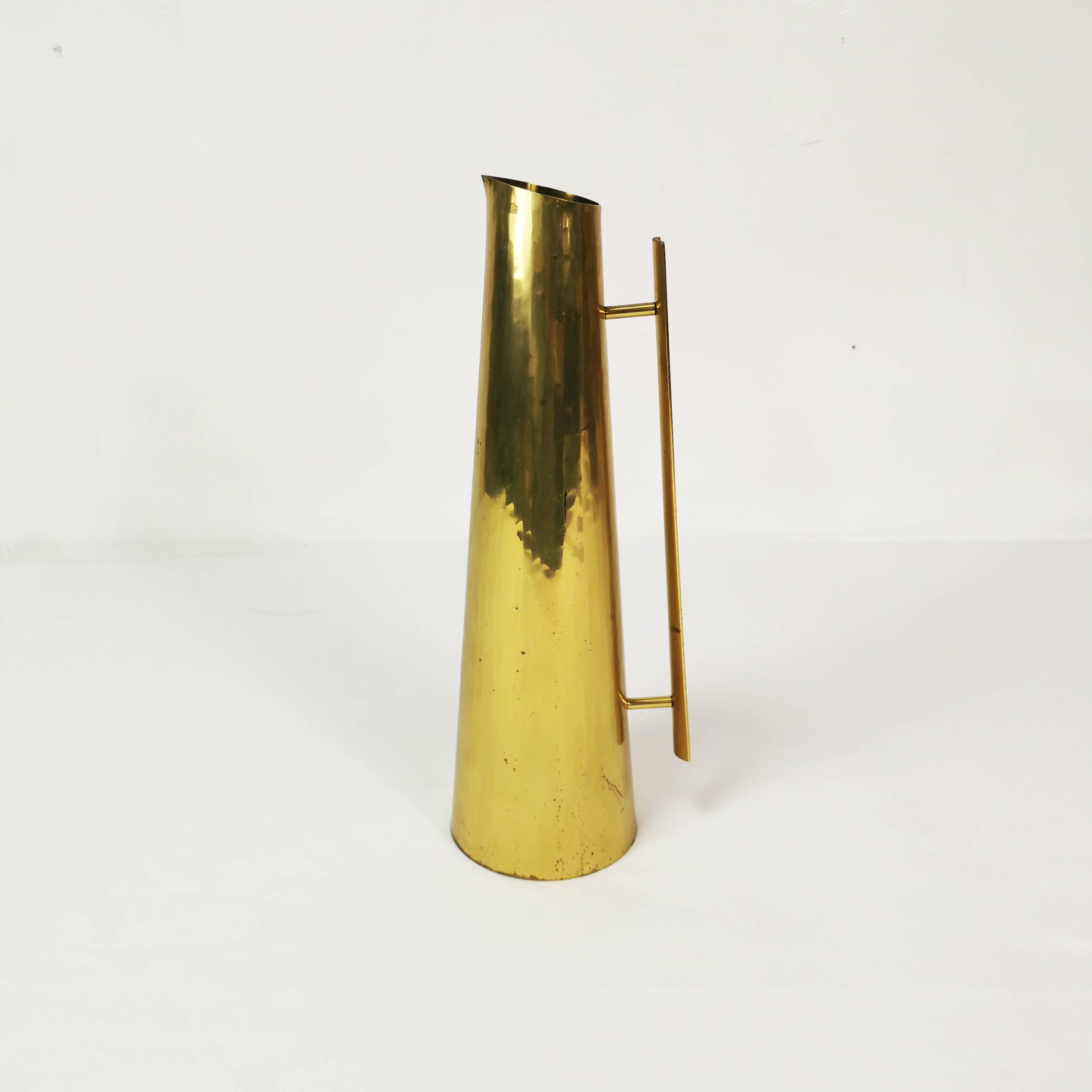 Modernist brass watering jug, Germany, 1960s.
