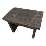 Small wooden stool / footrest