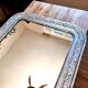 Antique Louis-Philippe mirror "Sidonie" – Art Nouveau decor