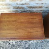 Walnut bedside tables