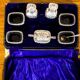 19th Century English Silver Set, 1890s, Set of 7