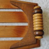 Art deco wooden tray