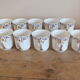 Majorelle Nancy for Haviland suite of 10 porcelain coffee cups