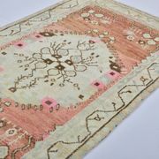 Turkish Oushak handmade rug sku 3555