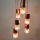 Cascade chandelier - vintage - VEB Narva - made in Germany.