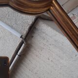 Gold frame mirror