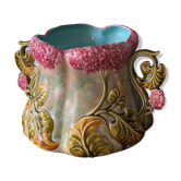 Barbotine pot cover