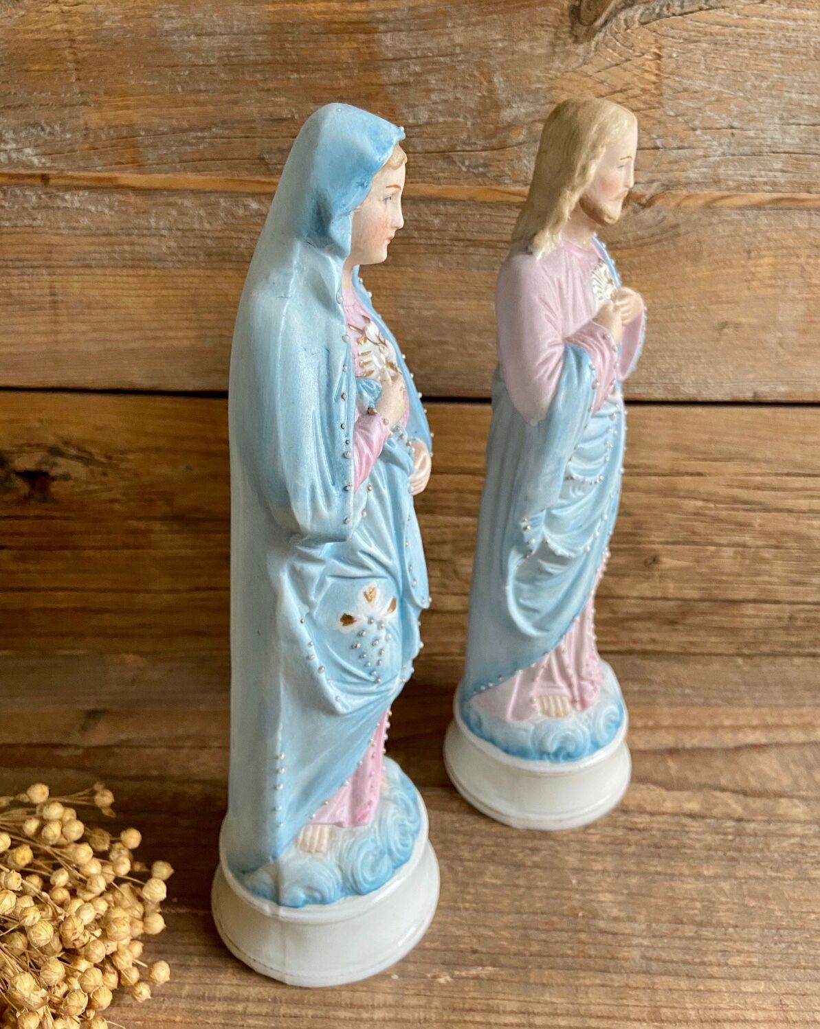 Religious statuettes early 20th century