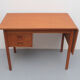 Bureau extensible des années 1960 en teck