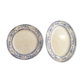 Pair of Creil & Montereau dishes