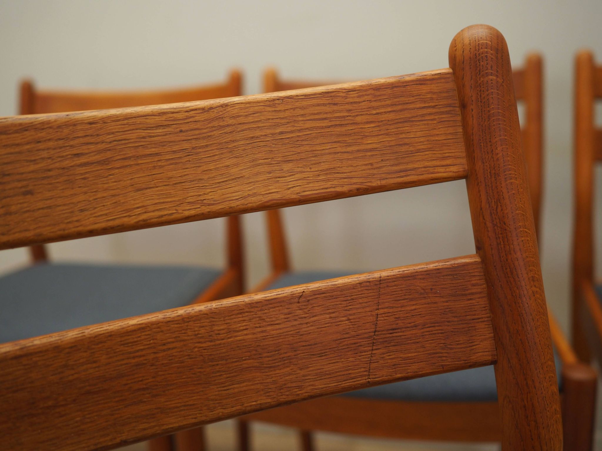 Set of six teak chairs, Danish design, 1970s, designer: Poul M. Volther