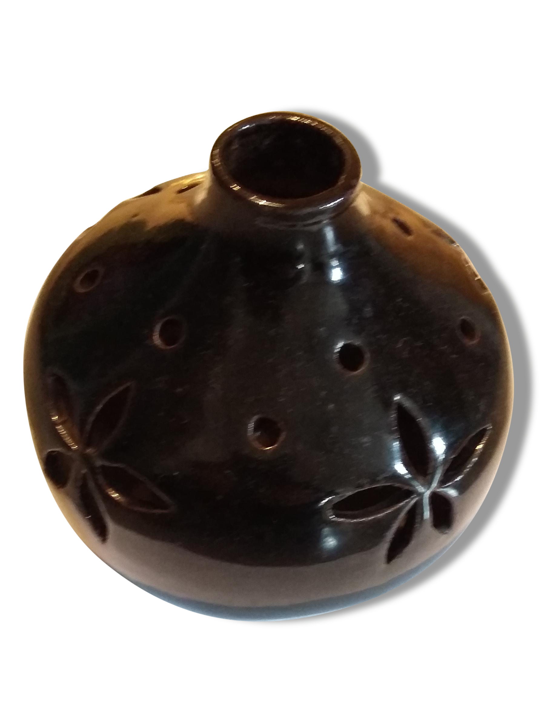 Black candleholder