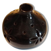 Bougeoir noir