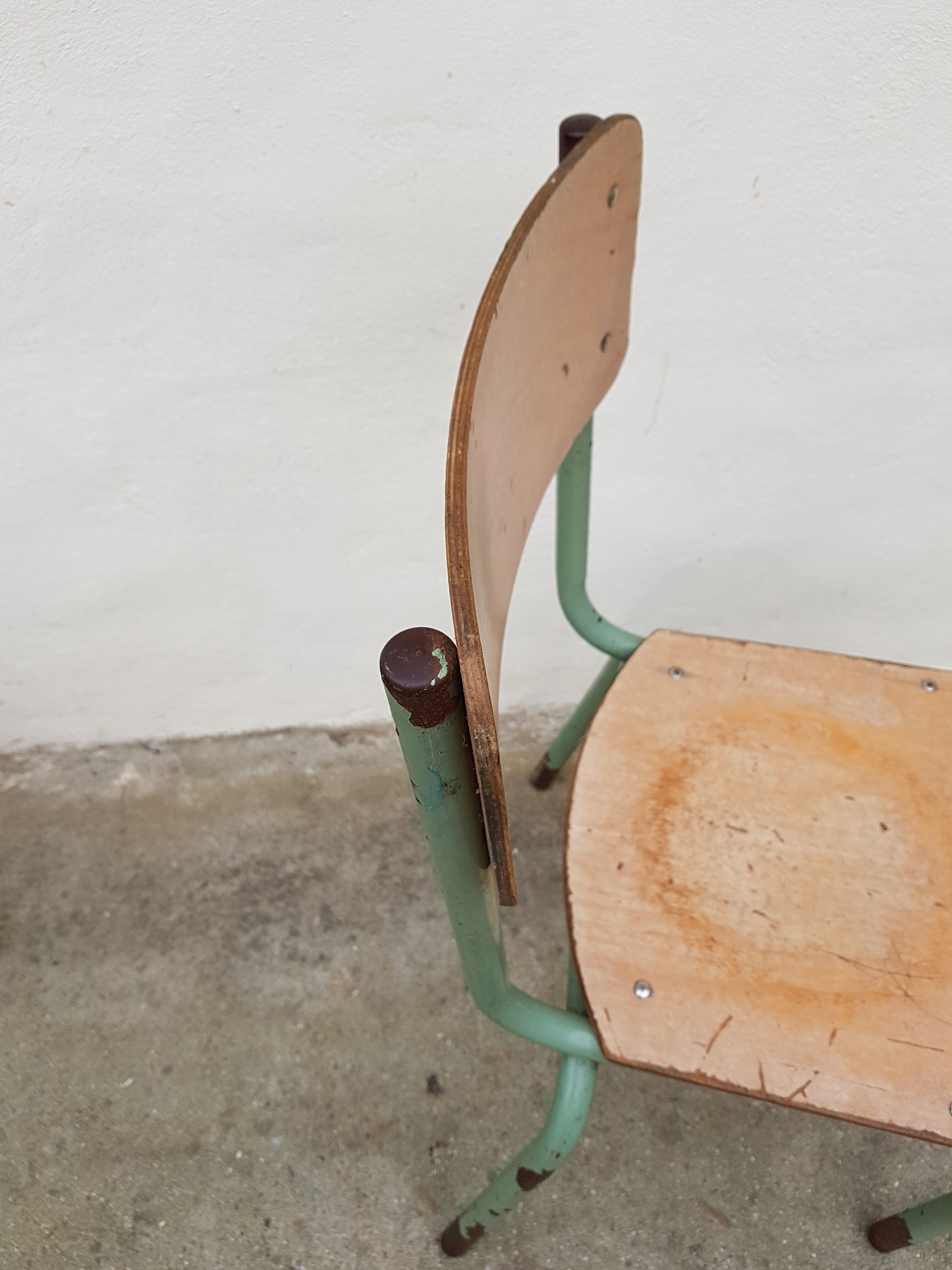 Old adult school Mullca chair