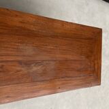 Two-sided paneled counter, bottle storage