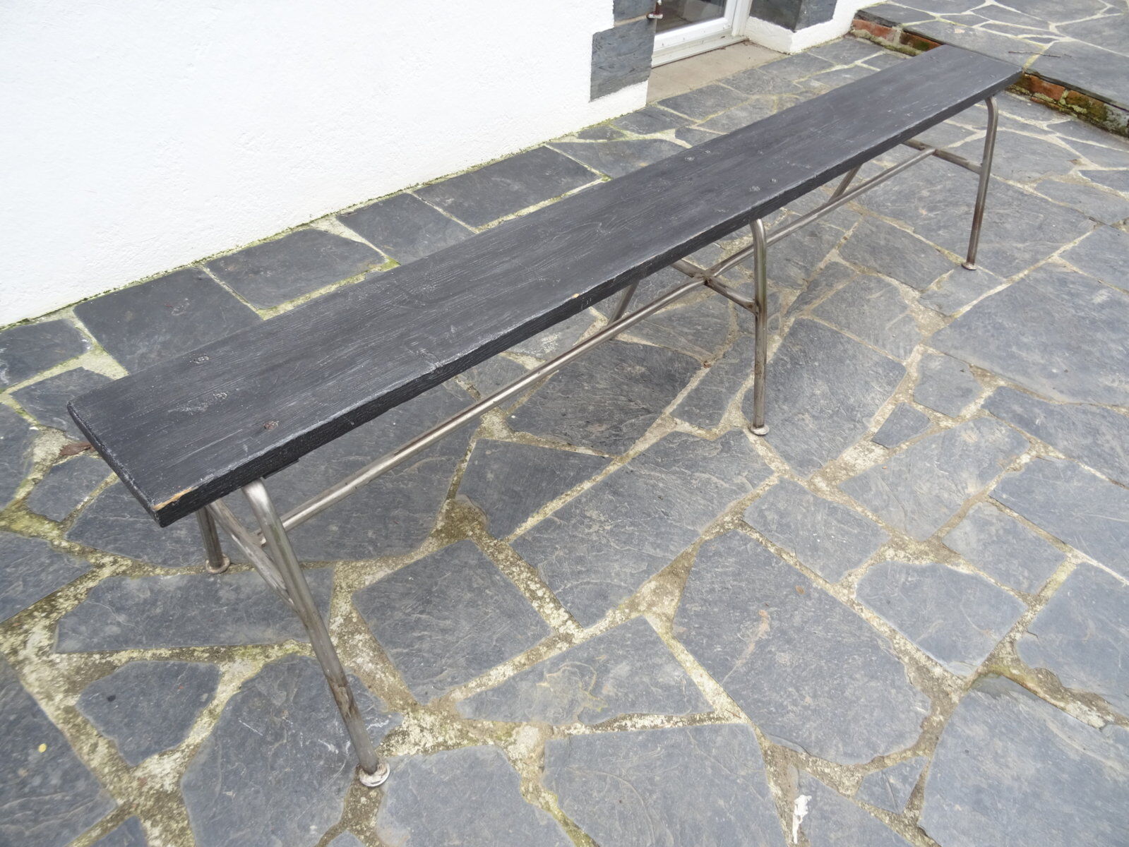 Banc 6 pieds inox 205 cm