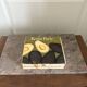 Vintage Avocado Coupe Glass KOSTA Party Engraved