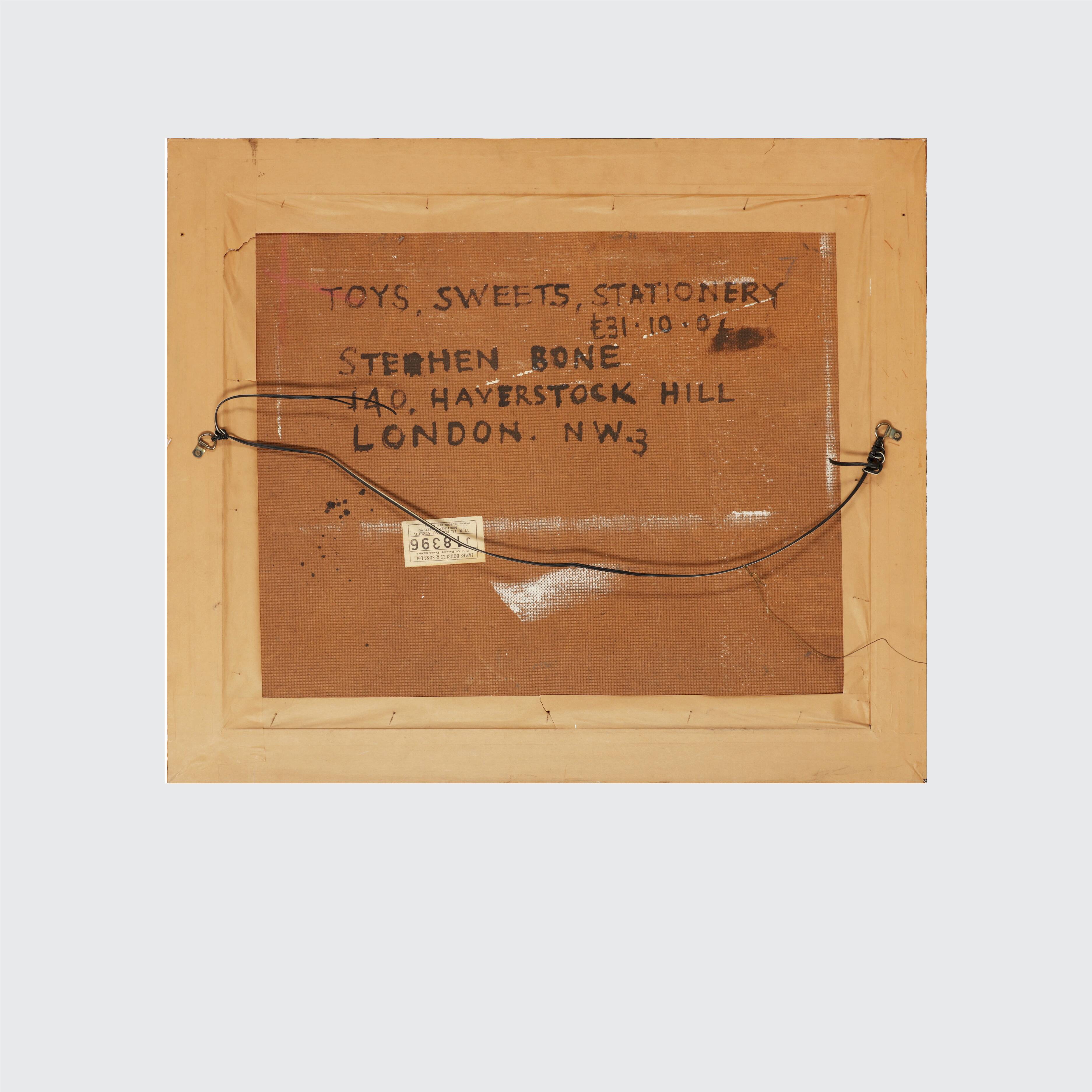 'Toys, sweets, stationary' by Stephen Bone