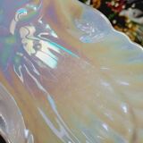 Shell dish in pearly Limoges porcelain