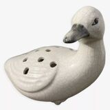 White ceramic duck