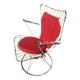 Fauteuil de jardin vintage Homecrest 1960 pivotant