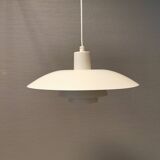 Beautiful older PH 4/3 hanging lamp in white