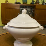 Sarreguemines soup tureen, Digoin ceramics