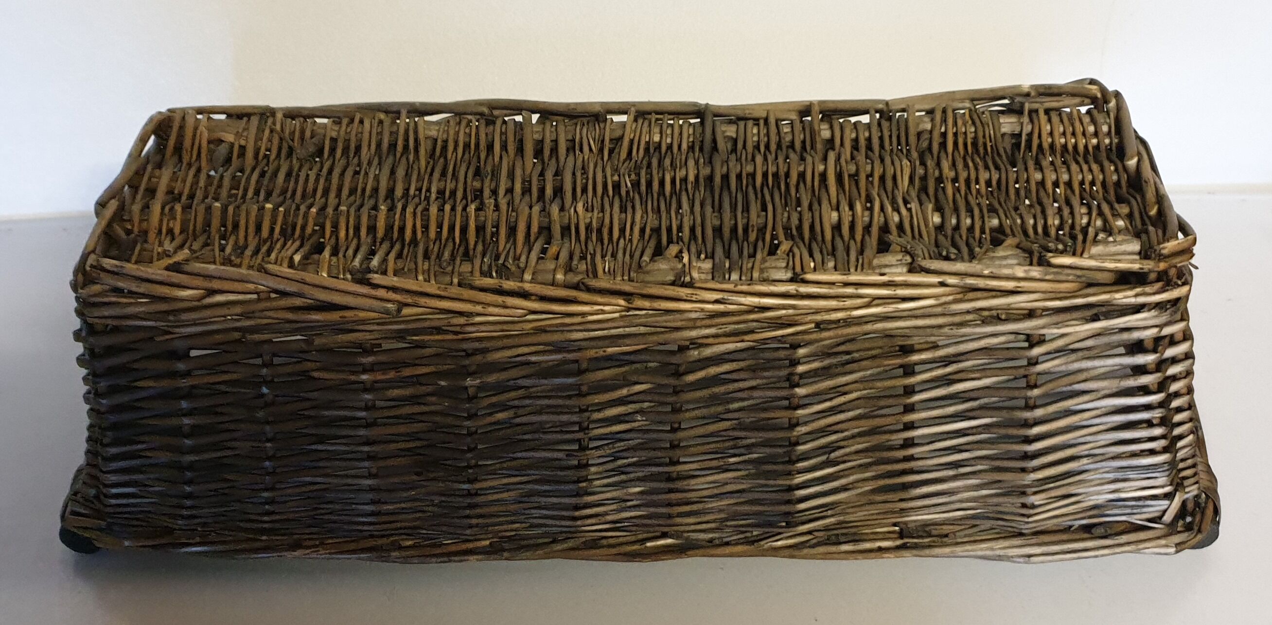 Wicker garden holder