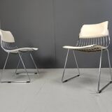 Set of 4 dining chairs by Rudi Verelst for Novalux, 1970s