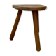 Wooden tripod stool