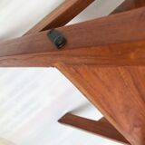 Vintage library stepladder chair